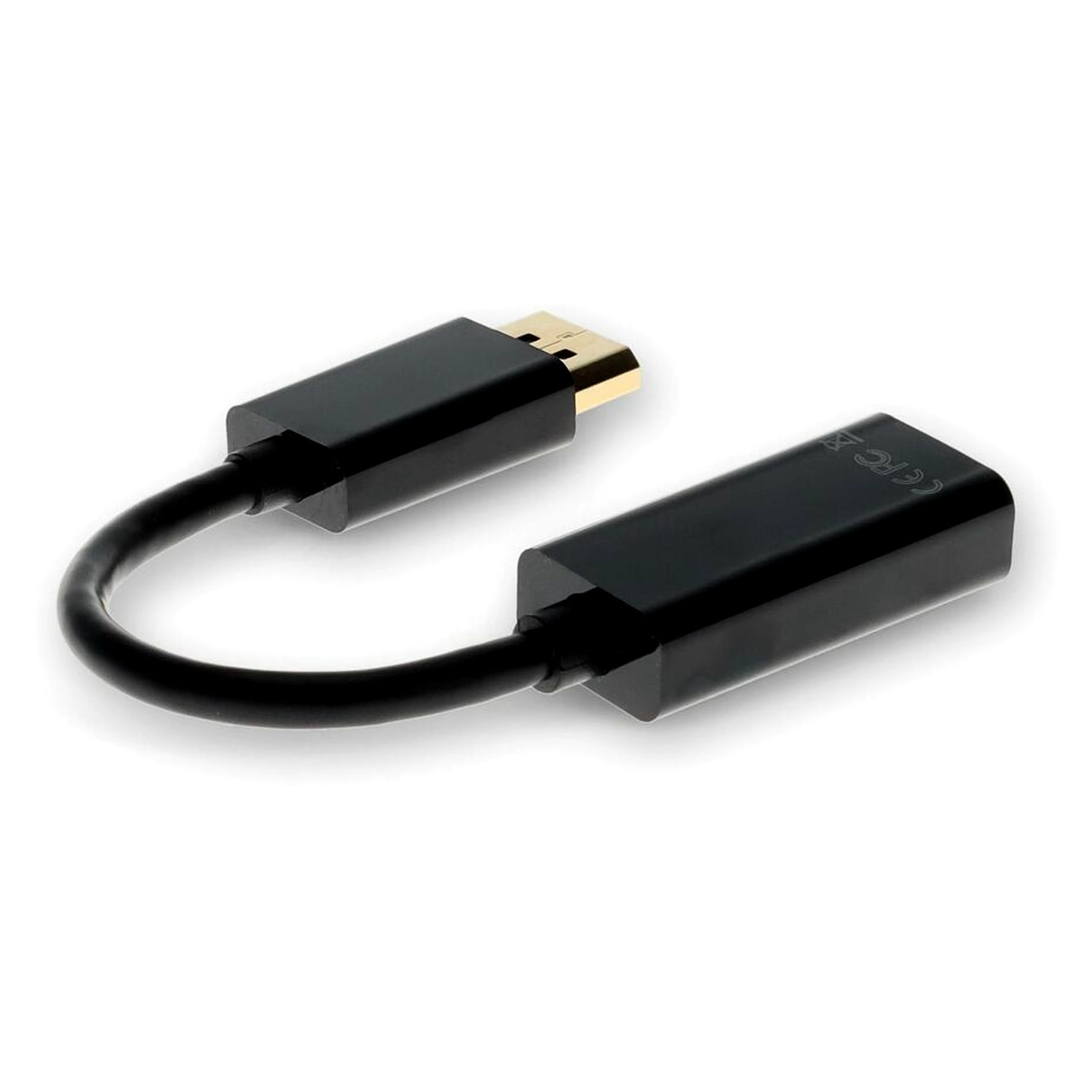 AddOn 5 Pack 8in DisplayPort to HDMI Adapter Cable - video adapter - DisplayPort / HDMI - 7.9 in
