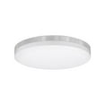 thumbnail image 1 of Xtricity - Ceiling Light with Integrated LEDs, 17" Diameter, 3 Color Options, From the Valerio Collection, Nickel, 1 of 3
