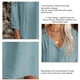 thumbnail image 5 of Vestido corto casual con escote en V Nikou Vestido de cuello en V para mujer, 5 of 6