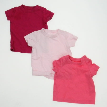 

Pre-owned Primary.com Girls Pink T-Shirt size: 0-3 Months
