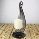 thumbnail image 1 of unbranded Portavelas De Hierro Negro Con Forma De Vela Para En Espacios Como Café Y Oficina, 1 of 8