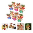 thumbnail image 6 of Raindrops 12Pcs Christmas Tree Decoration Jingle Bells in 1.61x1.61 inch Assorted Color and Bright Colors, 6 of 8