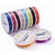 thumbnail image 1 of 10 rollos de hilo elástico para abalorios de 0,8 mm de grosor, colores surtidos para bisutería y creación de joyas., 1 of 4