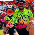 thumbnail image 2 of LISLINDA Ropa de ciclismo para niños de alta calidad, maillot de verano para niños, ropa de ciclismo de manga corta, ropa de ciclismo para niños de montaña 2022, 2 of 5