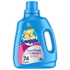 Snuggle Plus Super Fresh Liquid Fabric Softener, Spring Burst, 78.3 Fluid Ounces, 74 Loads