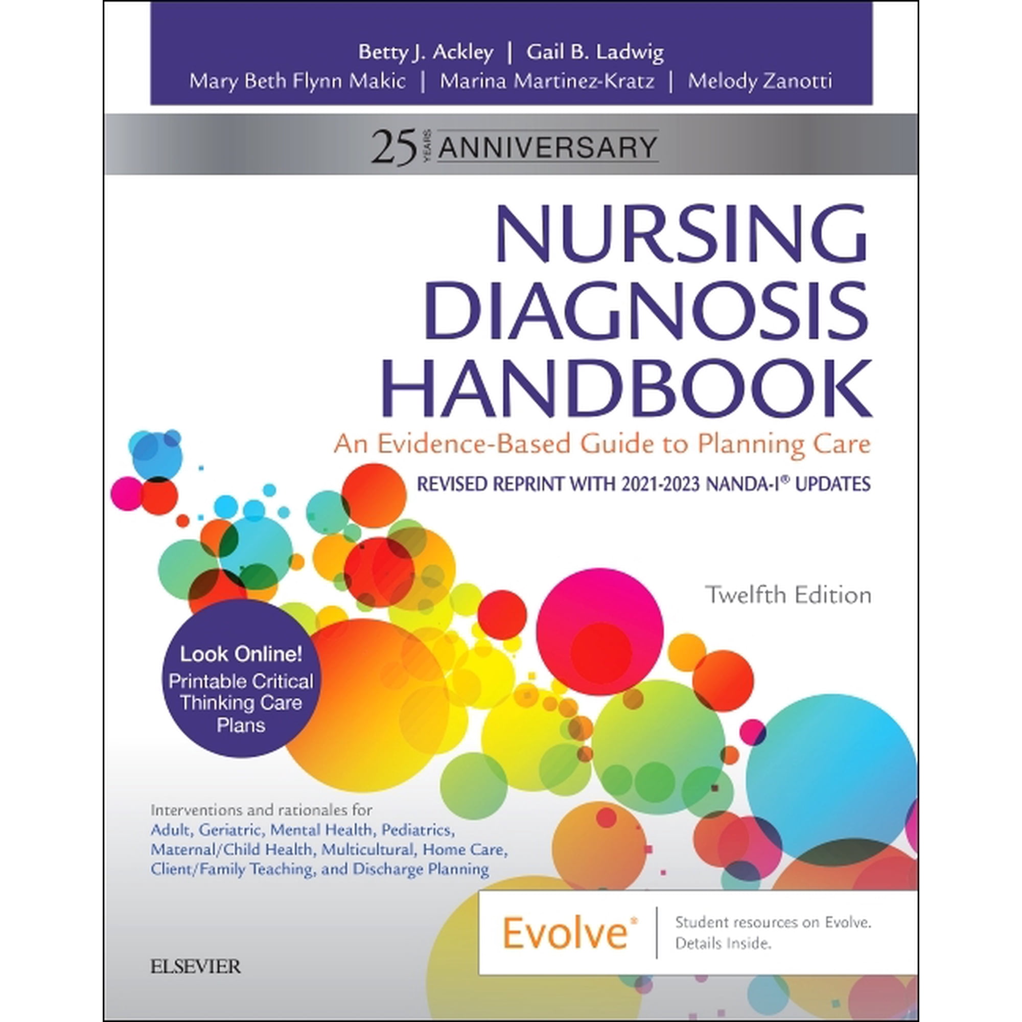 Nursing Diagnosis Handbook, 12th Edition Revised Reprint with 2021-2023 NANDA-I Updates, 9780323879880, 0323879888, Paperback, 12 edition