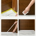 thumbnail image 6 of Under Door Draft Stopper for Exterior Doors, Door Sweep Sound Proofing for Bottom of Door, Door Soundproofing Noise Blocker, Under Door Gap Filler Soundproof Seal Strip, Gray, 6 of 8