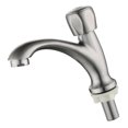 thumbnail image 4 of Shisuyan Basin Taps Faucet 1Pcs Silver In Simple Shape For Bathroom Use, 4 of 8