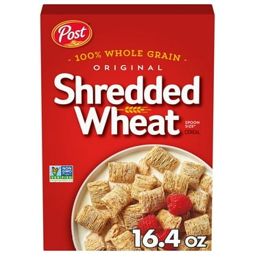 2X - Shredded Wheat Spoon Size Breakfast Cereal - 16.4oz - Post