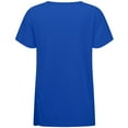 thumbnail image 3 of Women's-Levelwear  Royal Texas Rangers Influx 8-Bit Baseball T-Shirt, 3 of 3