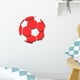 thumbnail image 5 of Pegatinas de Pared de Acrílico Espejado con Forma de Balón de Fútbol para Decoración de Pared, para Habitación de Niños y Niñas, Sala de Estar y Dormitorio., 5 of 6