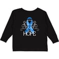 thumbnail image 3 of Inktastic Hope-Colon Cancer Awareness Boys or Girls Long Sleeve Toddler T-Shirt, 3 of 5