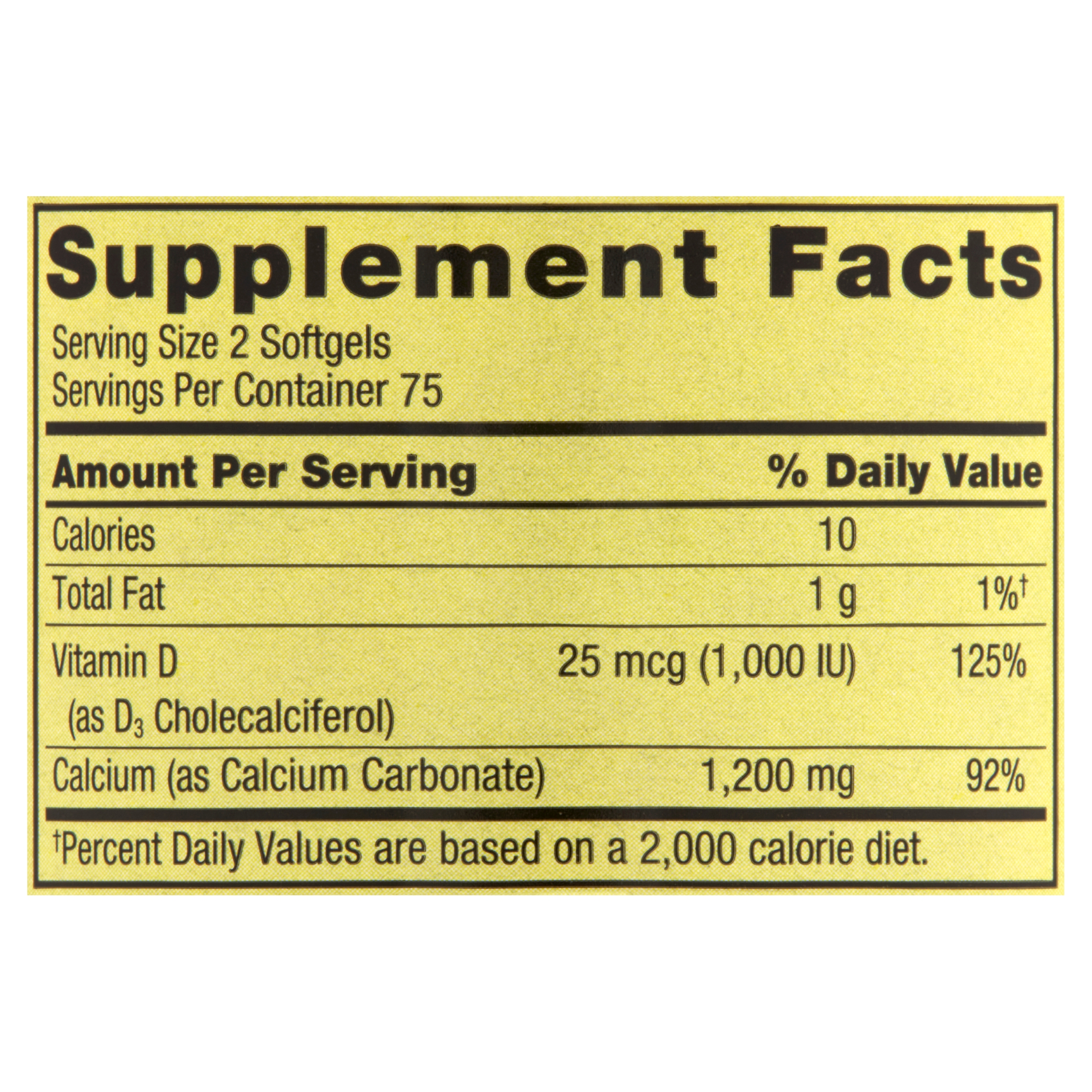 Spring Valley Rapid-Release Calcium Dietary Supplement, 600 mg, 150 Count - image 3 of 9