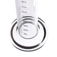 thumbnail image 4 of Cilindro Graduado EISCO 100ml - Tolerancia Clase A 0.50ml - Base Redonda - Graduaciones Azules - Vidrio Borosilicato 3.3, 4 of 5