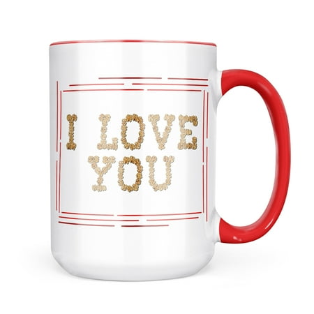 

Neonblond I Love You Walnuts Mug gift for Coffee Tea lovers