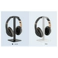 thumbnail image 3 of Aluminum Headphone Stand with Flexible Headrest, Headset Display Hanger Rack, Adjustable Earphone Holder for Gaming & All Headphone Sizes, 3 of 4