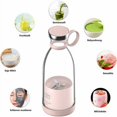 thumbnail image 4 of Arcisei Personal Size Blender, Portable Blender, Battery Powered USB Blender, 4 of 5