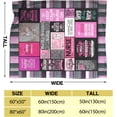 thumbnail image 5 of Ultra Soft Nurse Theme Blanket Plush Blanket Gifts for Women Nurses Warm Cozy Throw Blanket for Bed and Couch (Nurse -2,130cm x 150cm(51'' x 59''), 5 of 6