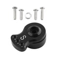 thumbnail image 2 of Brazo de dirección Servo Saver de aleación de aluminio 25T perfke para 1/10 RC Cars Truck S Negro, 2 of 8