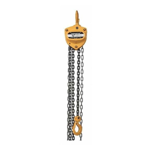 Harrington Manual Chain Hoist,10 ft.Lift CB005-10