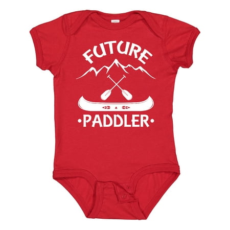 

Inktastic Canoe Future Paddler Gift Baby Boy or Baby Girl Bodysuit
