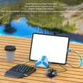 thumbnail image 4 of Adaptador de ratón con teclado juego de convertidor de ratón y teclado teclado mecánico para juegos Plug and Play 50 portátil para juegos móviles ANGGREK Otros, 4 of 8