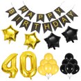 thumbnail image 1 of FESTFENDS 1Jgo Decorativos Multicolor Para De Cumpleaños 40, 1 of 5
