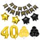 thumbnail image 1 of FESTFENDS 1Jgo Decorativos Multicolor Para De Cumpleaños 40, 1 of 5