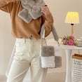 thumbnail image 4 of Bolso Peludo para Niña Informal Diario Femenino Con Color A La Mujer, 4 of 6