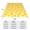 thumbnail image 3 of Balery Toast Manta de Felpa Suave y Acogedora – Cobija de Franela Aterciopelada para Cama, Lavable y Cálida para Sofá, Mascotas, Transpirable-50"x40", 3 of 7