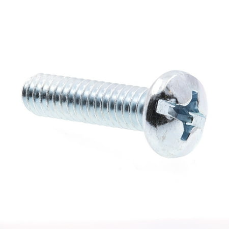 

Machine Screws Pan Head Phillips/Slotted Combination Drive 1/4 in.-20 X 1 in. Zinc Plated Steel 100-Pack
