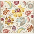 thumbnail image 6 of SAFAVIEH Four Seasons Blair Floral Runner Rug, Ivory/Grey, 2'3" x 6', 6 of 10