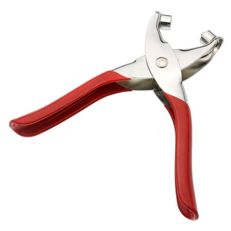 

Pgeraug Pliers Holes Punch Pliers Belt Hand Tool Eyelet Watch Band RD Hole Faucets Faucets Red