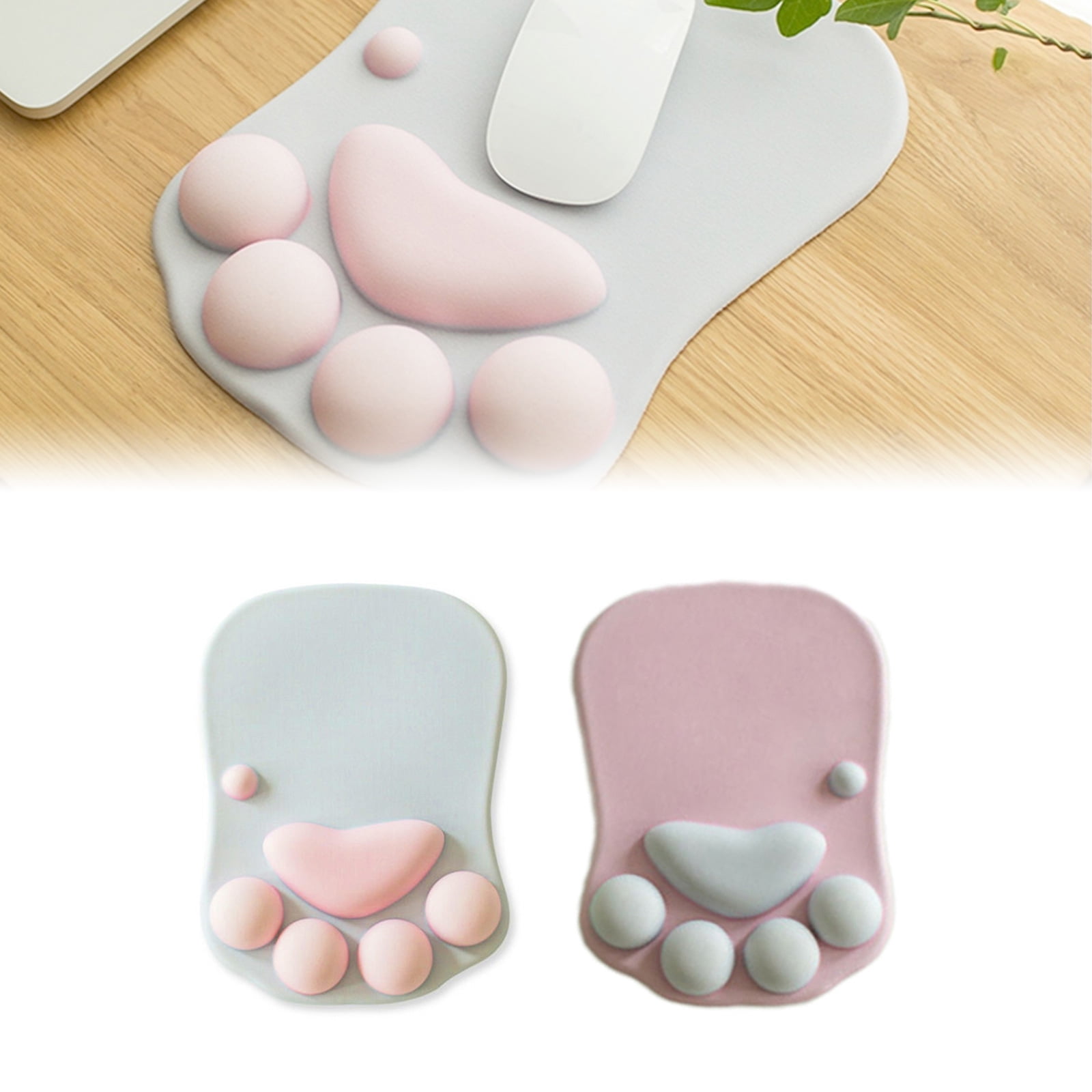 TWSOUL Computer Gaming Mouse Pad Cute Claw Wrist Cushion Rests Comfort