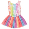 thumbnail image 5 of WOLLED Toddler Kids Gymnastics Leotards for Girls 3-12T Shiny Dancewear Dresses Dance Leotard Dress Tutu Gymnastic Skirt, 5 of 10