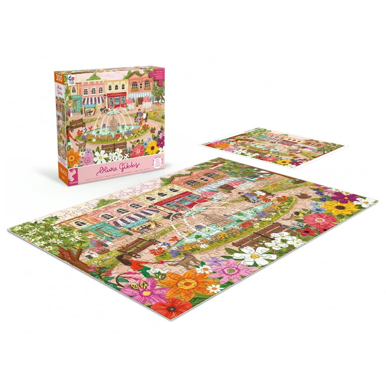 Ceaco Town Park Disney 300 Piece Interlocking Jigsaw Puzzle, 24 x