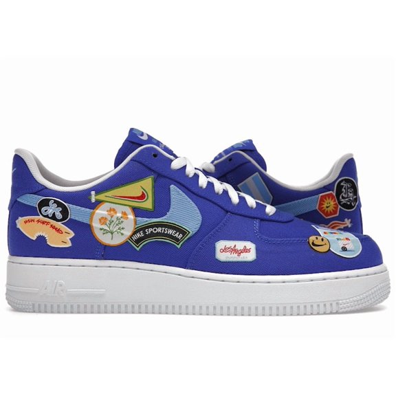 Nike Men's Air Force 1 Low PRM Los Angeles Patched Up Shoes, from StockX