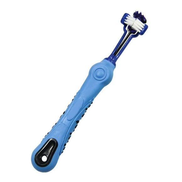 Dogand Cat Toothbrush,3 Sided Pet Toothbrush Pet Supplies Sided Pet Toothbrush State-of-the-Art Design