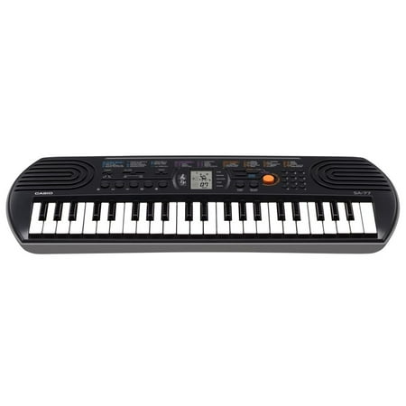 Casio SA-77 44 Key Mini Personal Keyboard - 100 Tones and 50