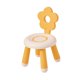 thumbnail image 3 of Silla para niños Macarena Banco pequeño Naranja 50 kg ligera antideslizante asiento grueso, 3 of 8
