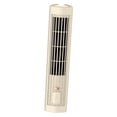 thumbnail image 3 of Ventilador de escritorio con 3 velocidades de ajuste, gran capacidad, multifunción, silencioso, personal Beige, 3 of 9