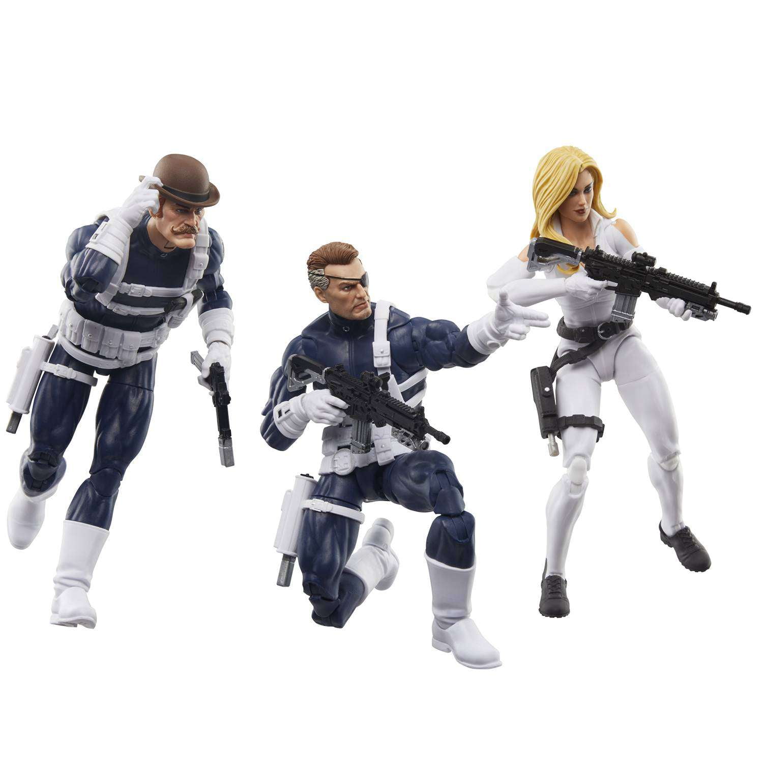 マーベルレジェンド　ニックフューリー　ダムダムドゥーガン　シャロンカーター Marvel Legends Series Nick Fury Jr., Sharon Carter, Dum Dum Dugan
