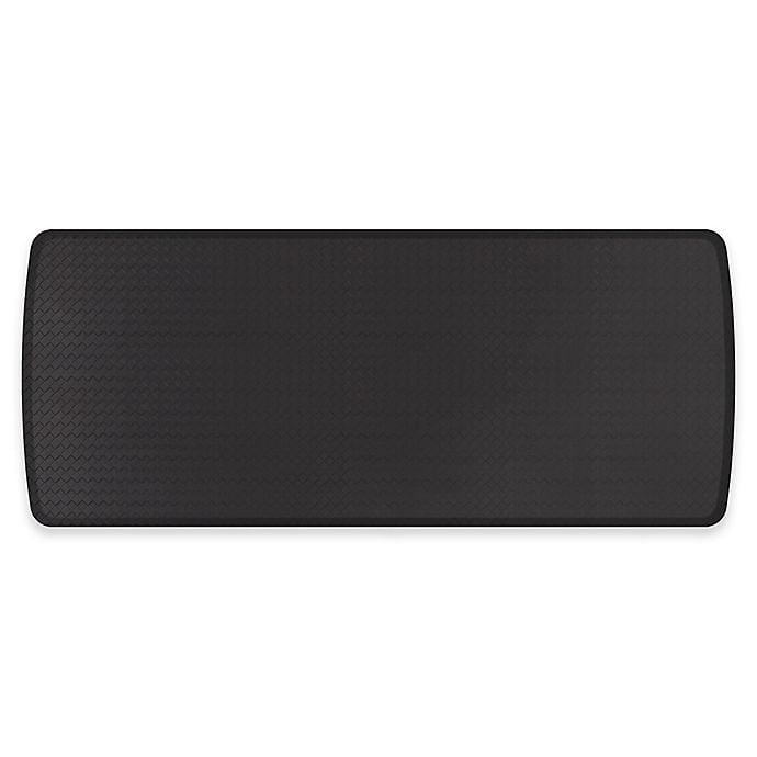 GelPro Elite Basketweave 30Inch x 72Inch Kitchen Mat in Black