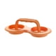 thumbnail image 1 of Prensa para hamburguesas desmontable, para hacer hamburguesas y asar carne de res. Naranja, 1 of 9