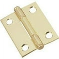 thumbnail image 2 of National #N146-639 2" Brass Cabinet Hinge, 2 of 2