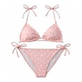 thumbnail image 1 of Bikini Ocean Pacific para Mujer Tirantes Rosa Talla G 2 Piezas, 1 of 4