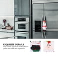 thumbnail image 5 of Niceauty 2Pcs Christmas Refrigerator Door Handle Covers Assorted Colors Soft Cloth Protector, 5 of 8