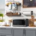 thumbnail image 3 of Frigidaire EMW112OAMZ Horno microondas de acero inoxidable, multifunción, programable, 1,1 pies cúbicos, 1000 vatios, cocina residencial, inoxidable, 3 of 4