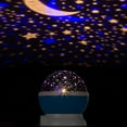 thumbnail image 7 of Night Light Star Sky with LED 360 Degree Rotation Colorful Cosmos Star Sky and Moon Night Lamp Gift for Baby Kid Children Bedroom Nursery Decor (Blue), 7 of 7