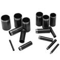 thumbnail image 2 of 15 moldes para perforar cuero con bordes incisivos de alta densidad de 1 a 15 mm, cortador de punzón hueco para manualidades de cuero DIY, 2 of 14